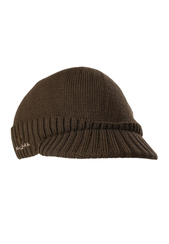 Pnuma Merino Wool Visor Beanie / Pine Creek