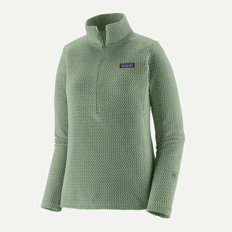 Patagonia Women's R1 Air Zip Neck Fleece / Ellwood Green