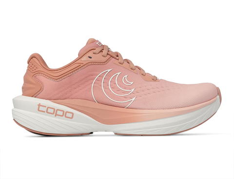 Topo Athletic Women's Phantom 4 Walking Shoe - Clay / Rose