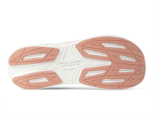 Topo Athletic Women's Phantom 4 Walking Shoe - Clay / Rose