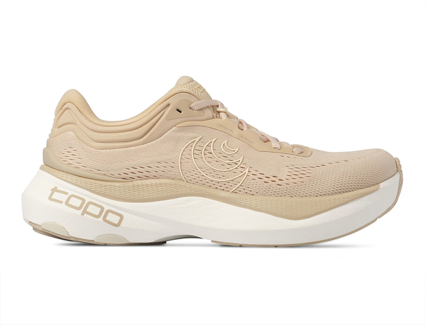Topo Athletic Women's Aura 2 Walking Shoe - Tan / White