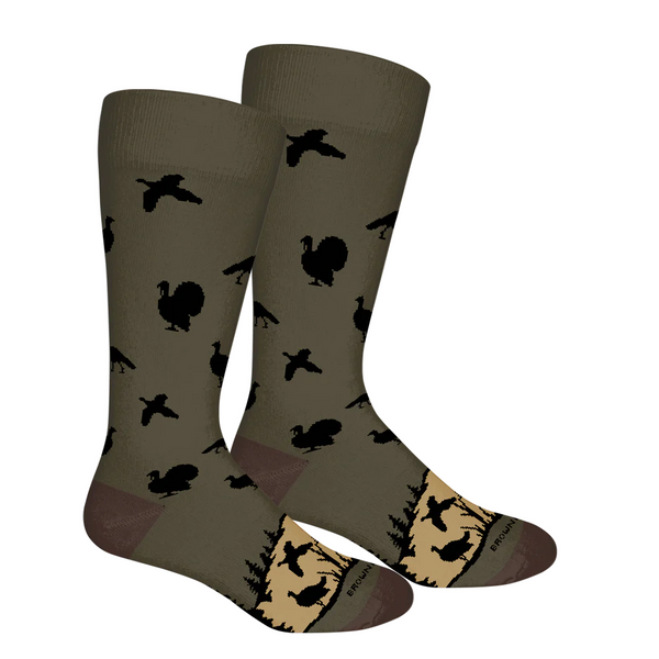 Brown Dog Socks