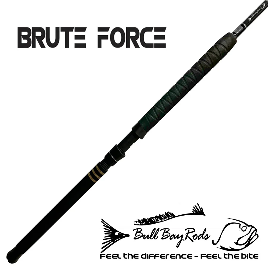 Bull Bay Brute Force Boat Rod Spinning 6' 6