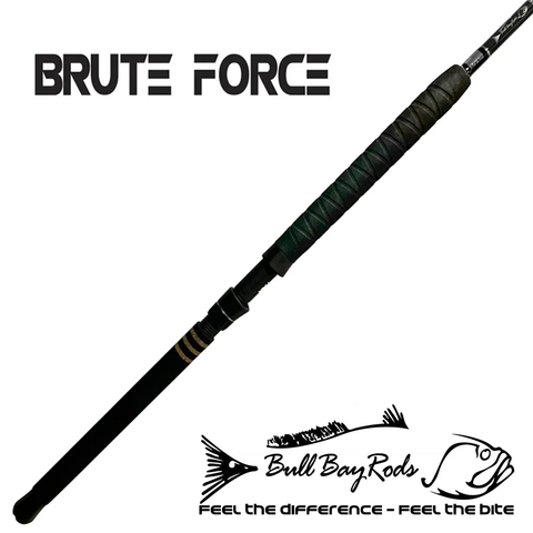 Bull Bay Brute Force Boat Rod Spinning 6' 6" 30-50#