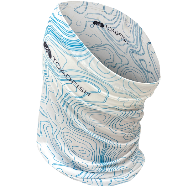 Toadfish UV Neck Gaiter -Topo White