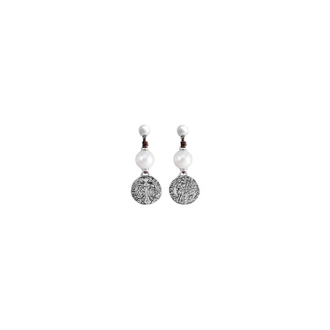 Uno de 50 Alexandria Pearl Earrings