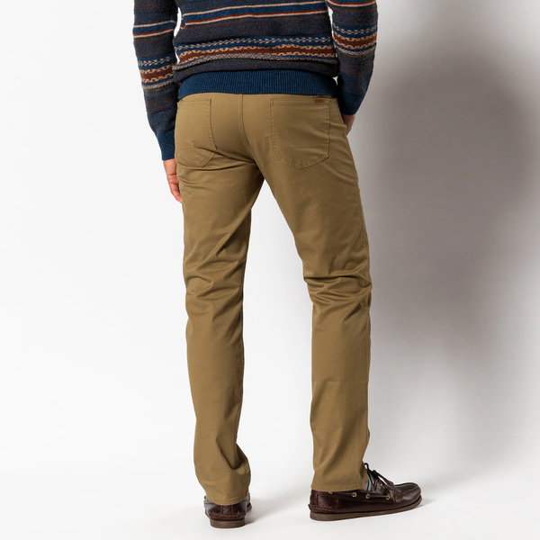 Duck Head Men's Shoreline Twill 5-Pocket /Bronzed Olive