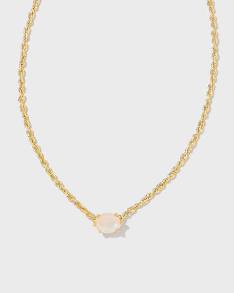 Kendra Scott Cailin Champagne Opal Crystal Necklace