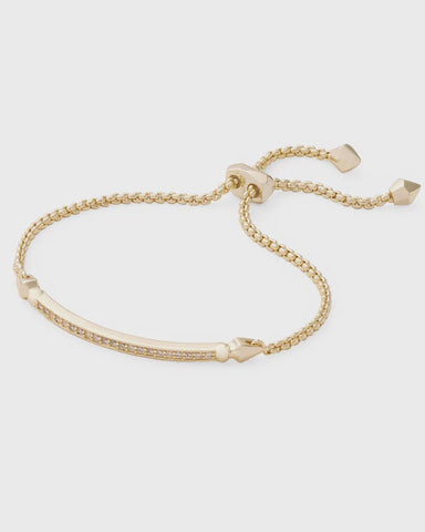 Kendra Scott Ott Adjustable Gold Chain Bracelet