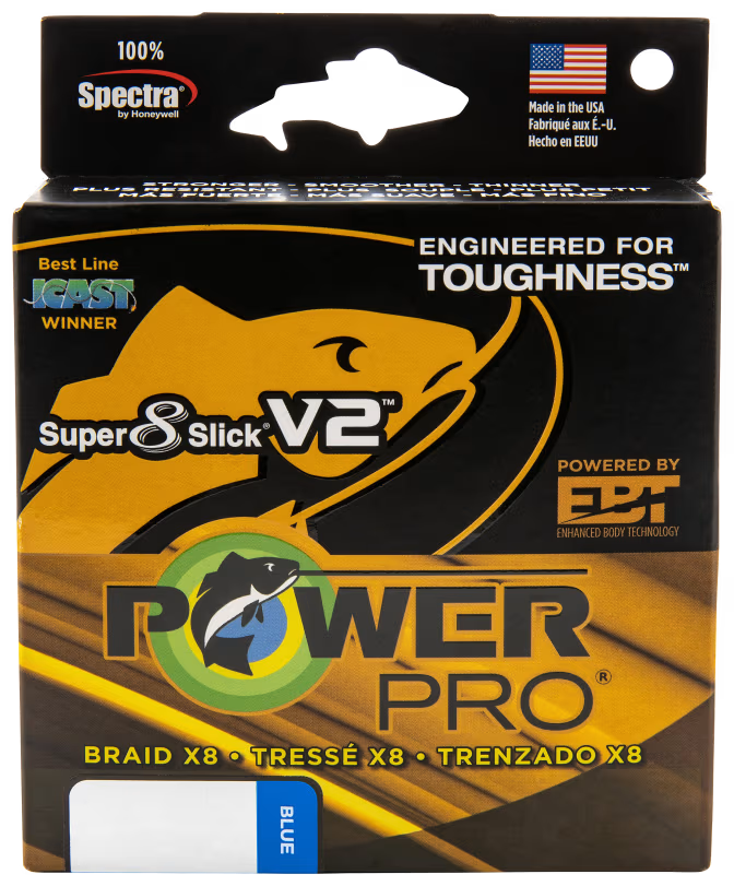 Power Pro Spectra Braided V2 Fishing Line 20lb 150yd/Blue S