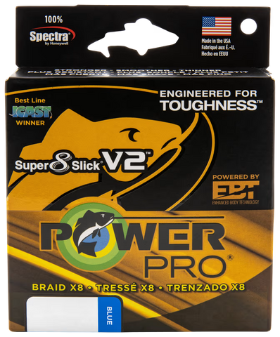 Power Pro Spectra Braided V2 Fishing Line 20lb 150yd/Blue S