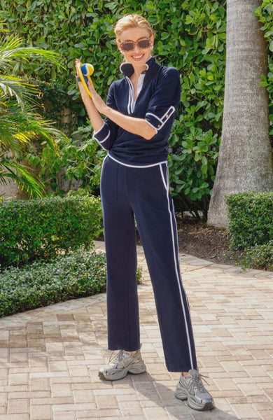 Gretchen Scott Trim It Up Sweat Pants