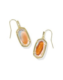 Kendra Scott Dani Gold Dichroic Glass Earring