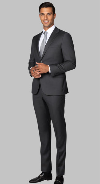 Paul Betenly Ronaldo Modern Fit Suit / Charcoal