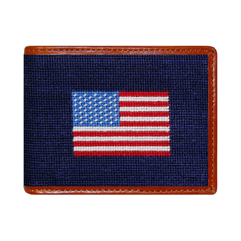 Smathers & Branson American Flag Wallet / Dark Navy