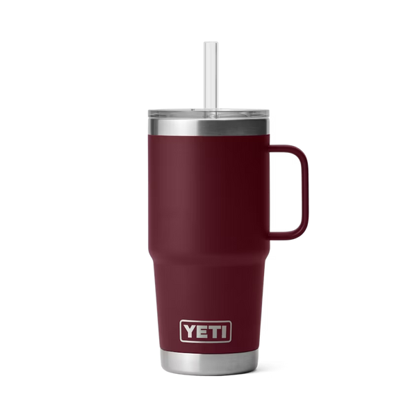 Yeti Rambler 25Oz Straw Mug / Wild Vine Red