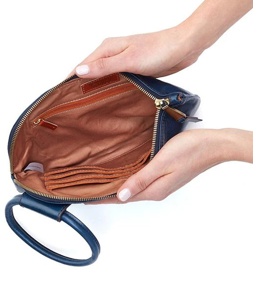 Hobo Sable (Denim)  Wristlet Purse