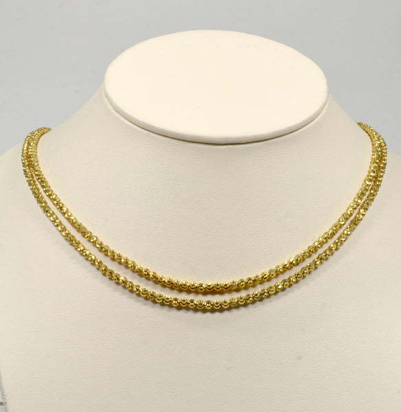 Officina Bernardi, Rose 36" Necklace