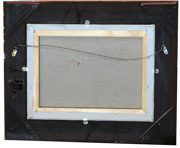 Morning at the Beach, Fiddler Crab Oil Painting