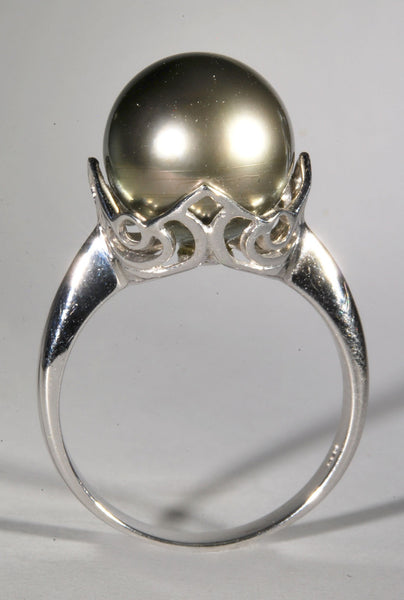 Tahitian Black Pearl Ring