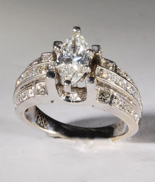 Bold Marquise Diamond Ring