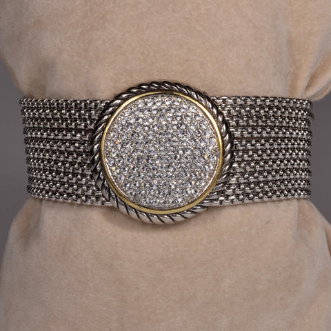 Two Tone Woven Bracelet