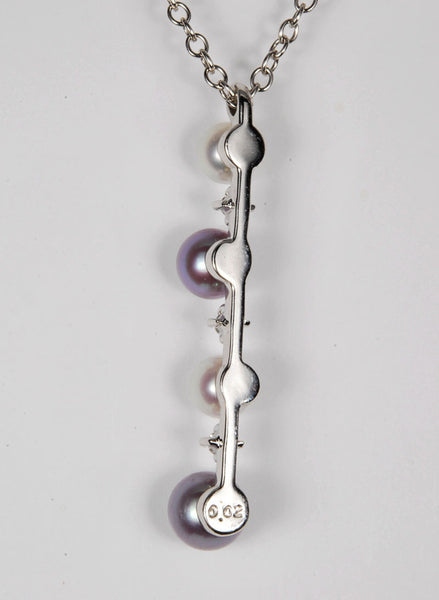 Pearl and Diamond Pendant