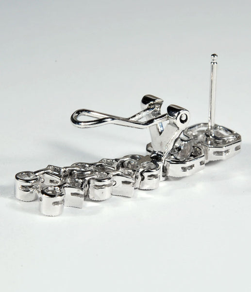 Estate Diamond Earrings