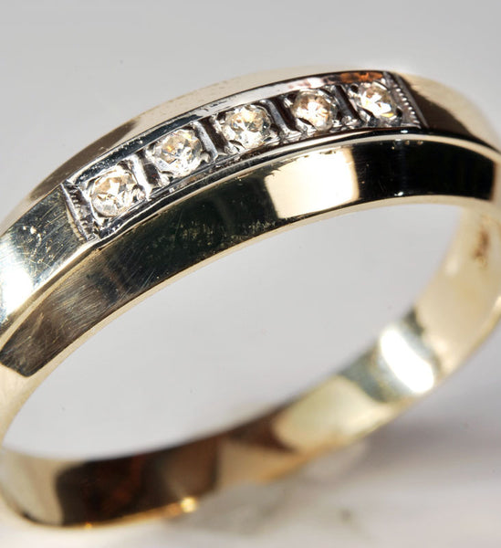 Men's Diamond Band