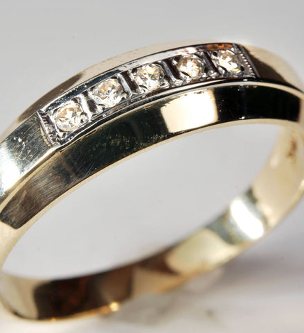 Men's Diamond Band