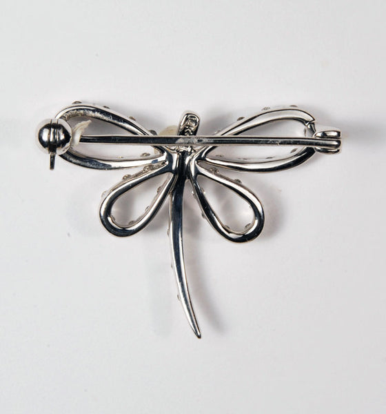 Estate Diamond Dragonfly Broach