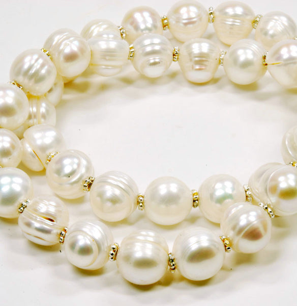 Freshwater Pearl Necklace,10mm