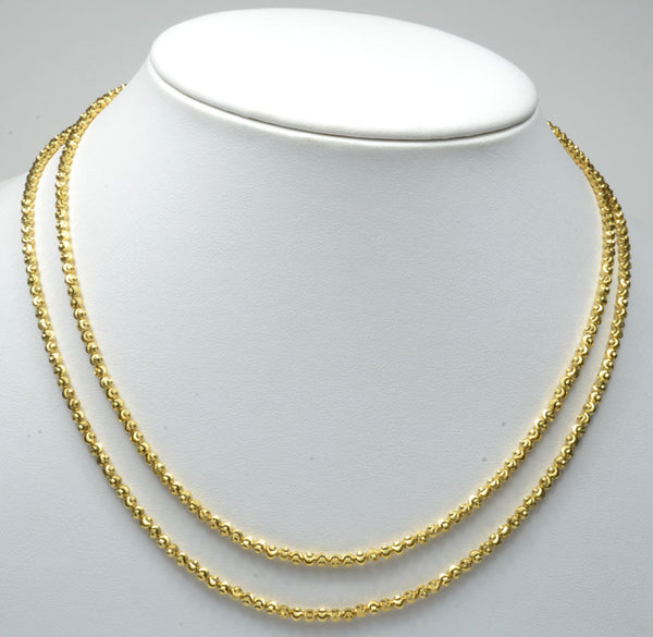 Officina Bernardi, Rose and Silver 36' Necklace