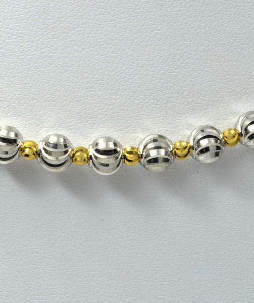 Officina Bernardi Silver & Rose 18" Necklace