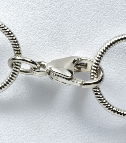 Sterling & Black Tahitian Pearl Necklace