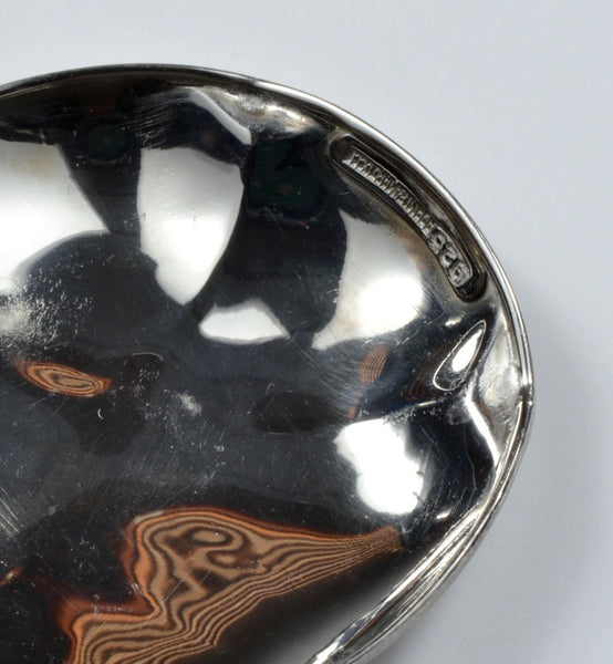 Sterling Silver Brushed 2 1/2" Disc Earrings