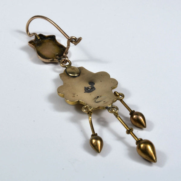 Estate Dangle Edwardian Style Earrings