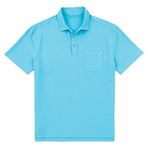 Tori Richard Passport Performance Polo / Aqua
