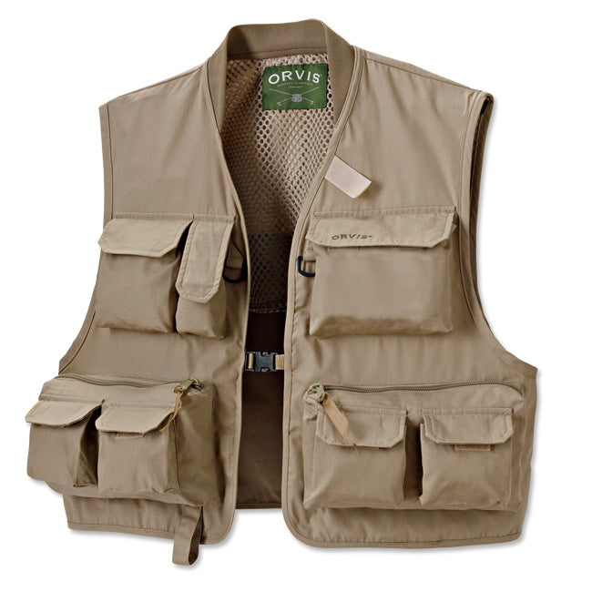 Orvis Clearwater Fishing Vest/Stone - Andy Thornal Company