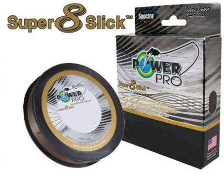 Power Pro Super 8 Slick Braided Fishing Line 20lb 150yd/Timber Brown