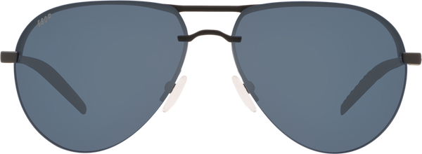 Costa Del Mar Helo Sunglasses - Matte Black/Gray 580P