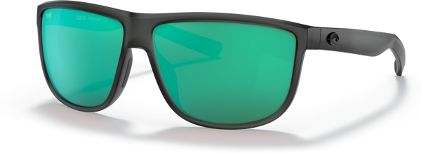 Costa Del Mar Rincondo Sunglasses- Matte Smoke Crystal/ Green Mirror 580G