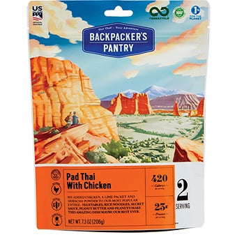 Backpackers Pantry Pad Thai w/Chicken - 2 People
