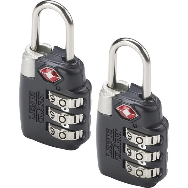 LEWIS N. CLARK TSA COMBO LOCK 2PK