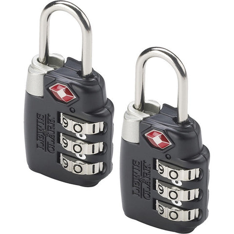 LEWIS N. CLARK TSA COMBO LOCK 2PK