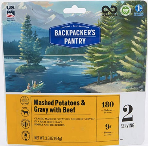 Backpackers Pantry Potatoes and Gravy w/Beef - 2 People