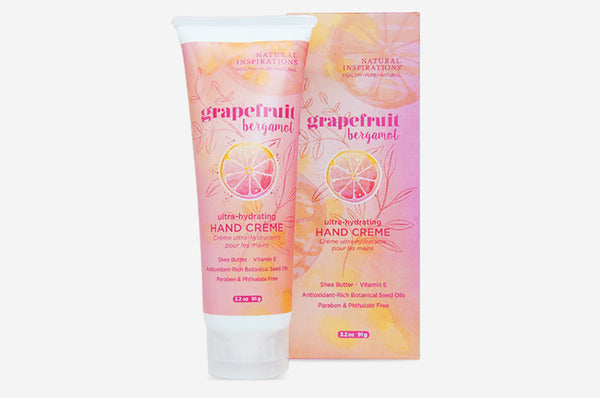 Natural Inspirations Grapefruit Bergamot 3.2oz Hand Creme