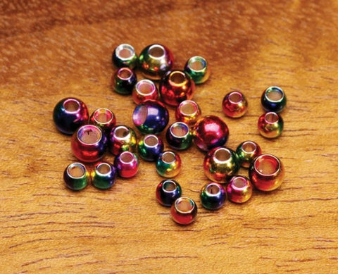 Hareline Rainbow Bead Heads 2.4 mm 3/32"