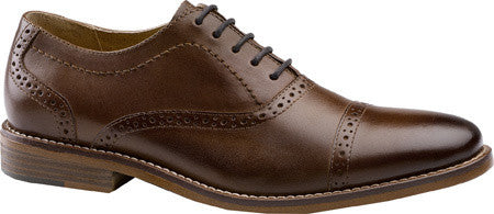 G.H. Bass Men's Carnell Cap Toe Oxford/British Tan - Andy Thornal Company G.H. Bass Men's Carnell Cap Toe Oxford/British Tan - Andy Thornal Company