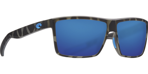 Costa Del Mar Rinconcito Sunglasses -  Tiger Shark / Blue Mirror 580G